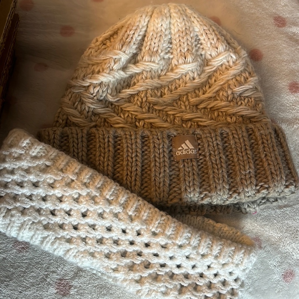 Adidas Beanie and Ear Warmer